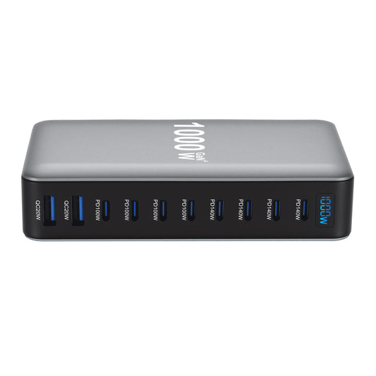 10-Port GaN Desktop Adapter 140W PD Fast Charging