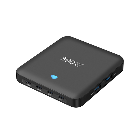 6-Port Multi-port Fast Charging New Experience
GaN 390W