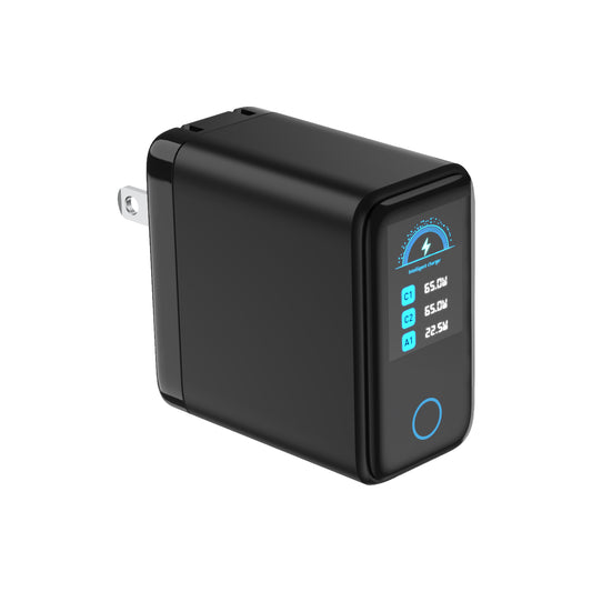 65W GaN Fast Charging Station LED